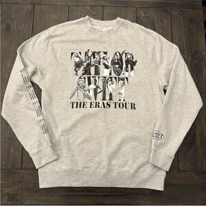 Taylor Swift The Eras Tour Sweatshirt Adult Medium Crew Neck Concert 2023